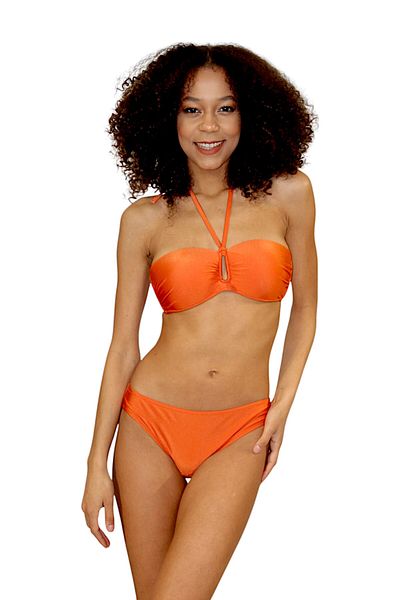 shra mayo Strapless Halterneck Hollow Out No Padding Sweetheart Bikini Set