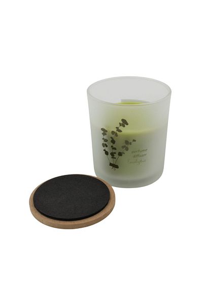 BM GİFT DESİGN Scented Candle In Glass Eucalyptus Aroma