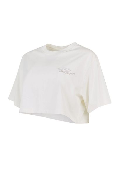 New Balance Lifestyle Kadın Bej Günlük Stil T-shirt Wnt1506-sst