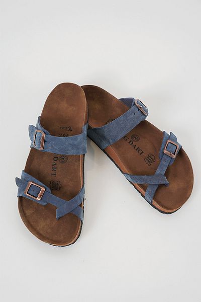 Bigdart Unisex ortopedické papuče 010181   - Námornícka modrá