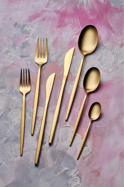 Karaca Camille 84 Piece Cutlery Set for 12 People