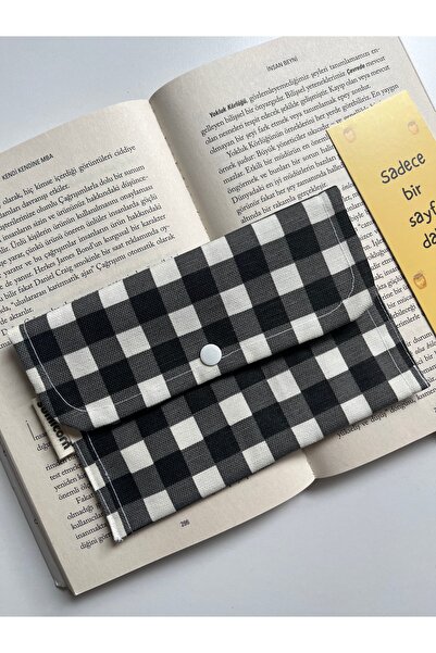 sumicorn Τσάντα καλλυντικών με λεπτομέρεια με κουμπωτά που πλένονται, μίνι πορτοφόλι, οργανωτής τσάντας