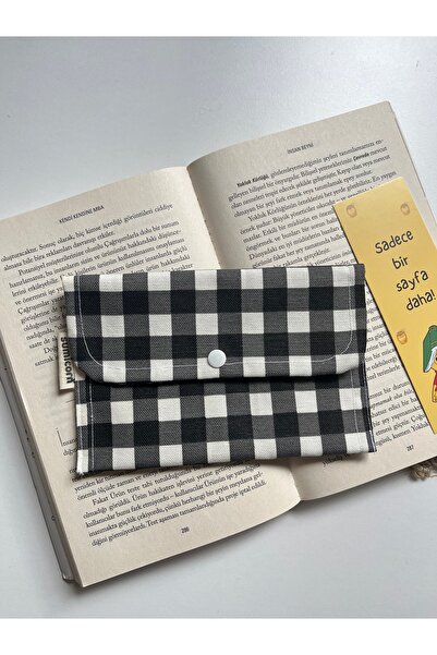 sumicorn Τσάντα καλλυντικών με λεπτομέρεια με κουμπωτά που πλένονται, μίνι πορτοφόλι, οργανωτής τσάντας