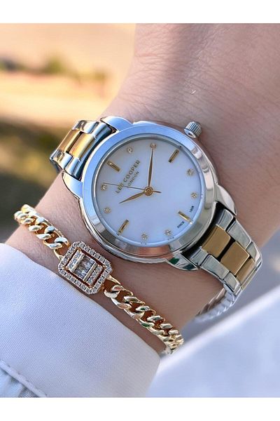 Lee Cooper Elite Series Steel Band 3 Atm Water Resistant Women Wrist Watch Blc08024.220