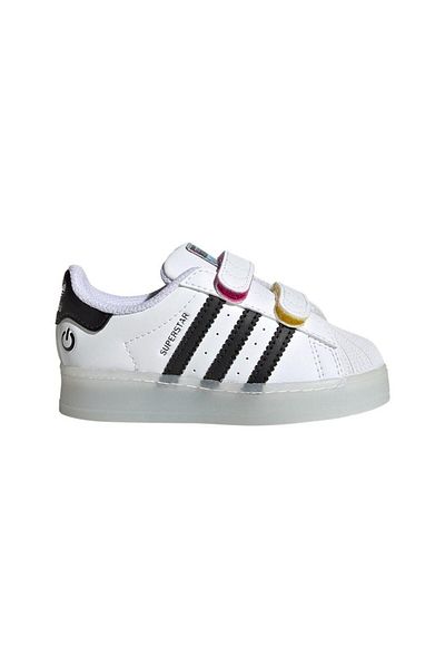 adidas White Baby Sneaker Superstar Led Lights Cf I Jı0508