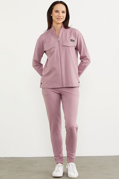 Sementa Φόρμα φόρμας με λεπτομέρεια τσέπης Oversize - Λιλά