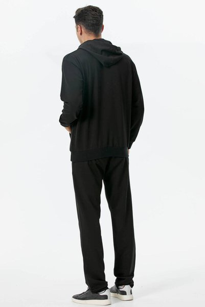 Sementa Printed Tracksuit - Gray & Black