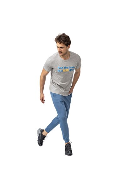 Merrell Text Men's Gray T-Shirt Men's T-Shirt M5Textm