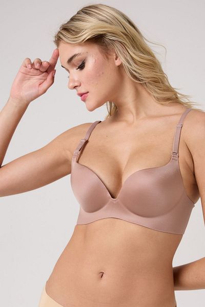 leswear Σουτιέν Double Push Up Laser Cut χωρίς ραφή χωρίς σημάδια B Cup