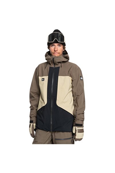 Quiksilver Ανδρικό Μπουφάν Σνόουμπορντ EQYTJ03477-CQP0 Καφέ