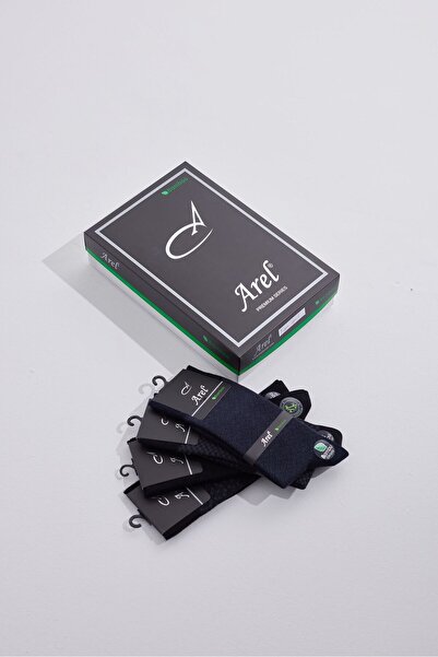 Arel Socks Premium Kışlık Bambu Çorap 12'li Kutulu