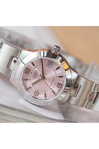 Casio Enticer LTP-1241D-4A Analog Watch - 25 mm - Silver for Women