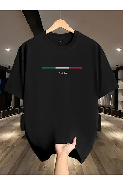 FULL TOLERANCE Italy Printed Men's Large Size Tshirt