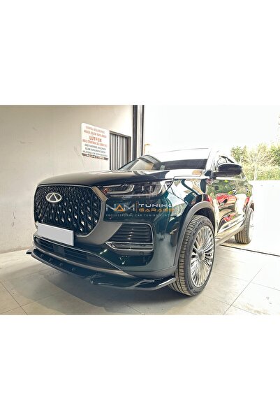 NamTuning Chery Tiggo 8 Ön Tampon Eki Tampon Lipi Parlak Siyah