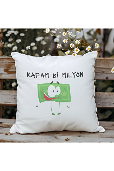 qoeuyl boutique Moja glava je milion Štampano Smešni poklon Vlakna satena Dek...