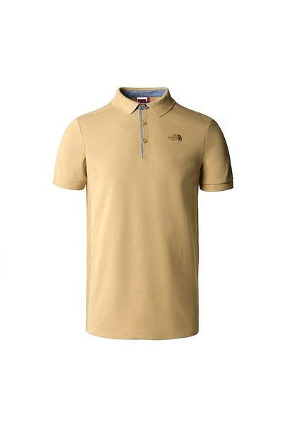THE NORTH FACE Premium Erkek Bej Outdoor Polo T-shirt Nf00cev4lk51