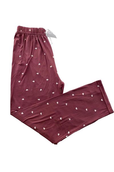 DoDe Flora White Heart Women's Pajamas - Milan-10500