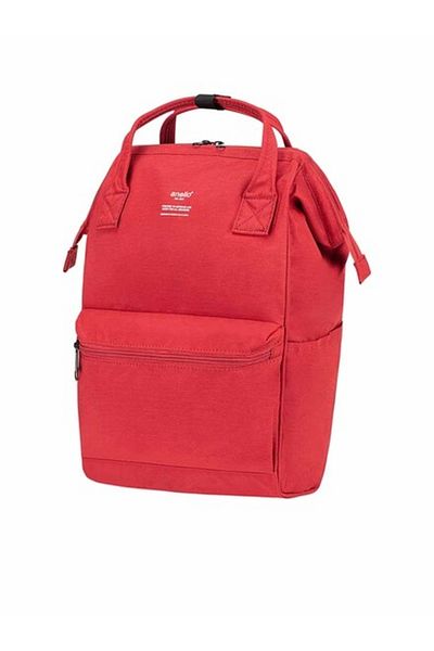 ANELLO Women's Red Backpack Anello Small Kuchigane