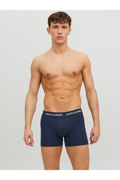 Jack & Jones Jack Jones Ανδρικό Navy Blue Color 3-Pece Boxer 12171946