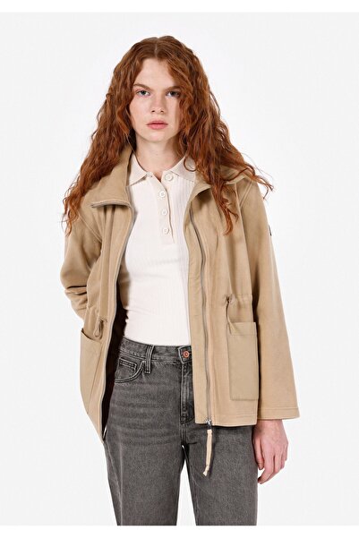 Colin's Regular Fit Women's Beige Jacket
