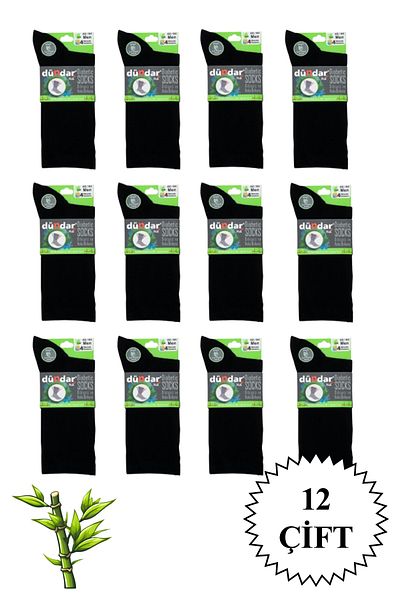 Dündar Men's Bamboo Diabetic Long Socks 4 Seasons 40-44