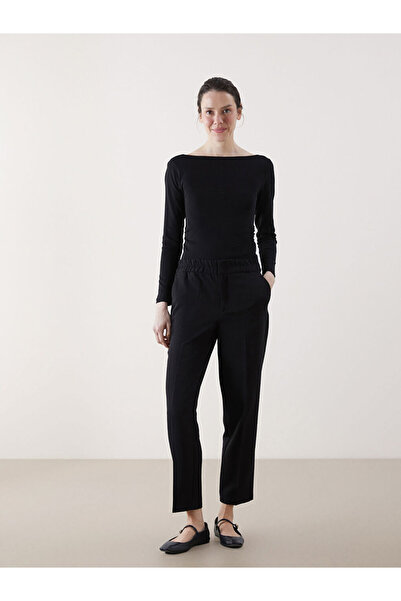 LC Waikiki Dámske cigaretové nohavice s elastickým pásom