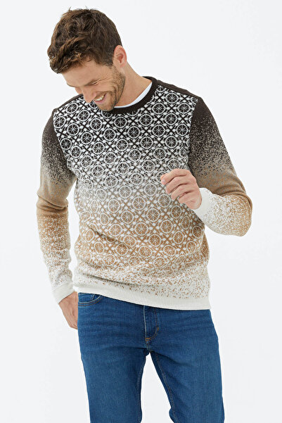 Sementa Светр з круглим вирізом - Кістковий