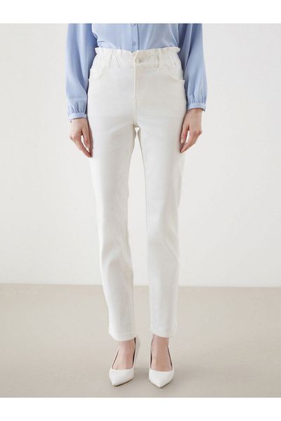 LC Waikiki New Season Slim Mom Women's Jean Trousers - S5Id69Z8