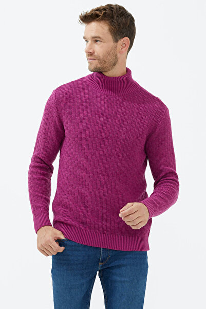 Sementa Full Turtleneck Knitwear Sweater Rose