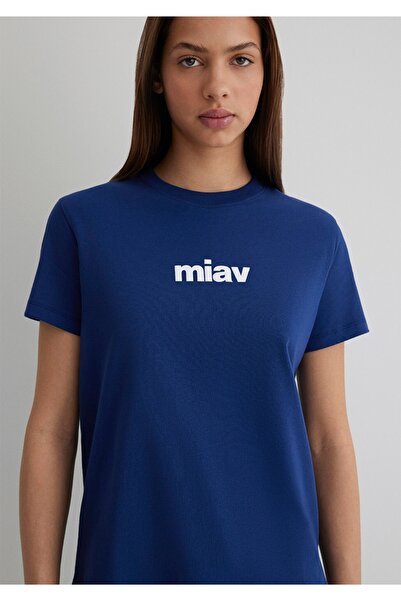 Mavi Жіночий футболка з принтом miav, прямий крій