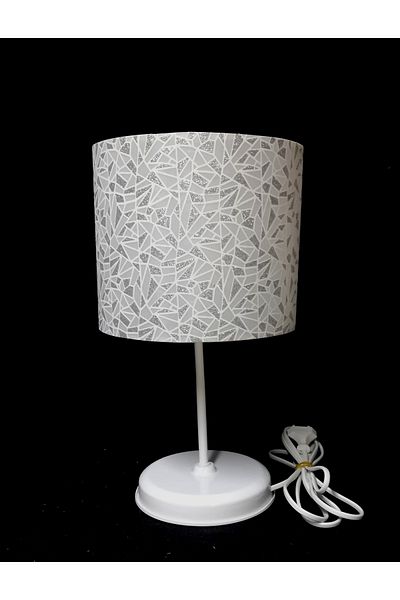 TEKAY AYDINLATMA White Glitter Head Lampshade