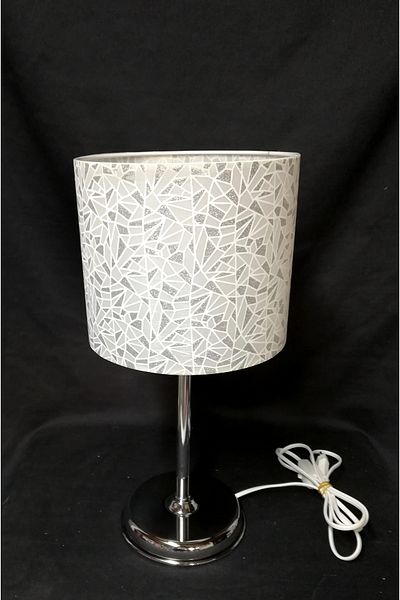 TEKAY AYDINLATMA White Glitter Head Lampshade