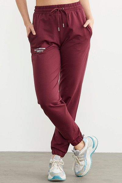 Sementa Pantaloni de trening burgundy Jogger