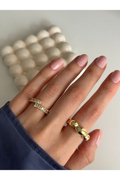 Ressia Minimal Large Stone Ring