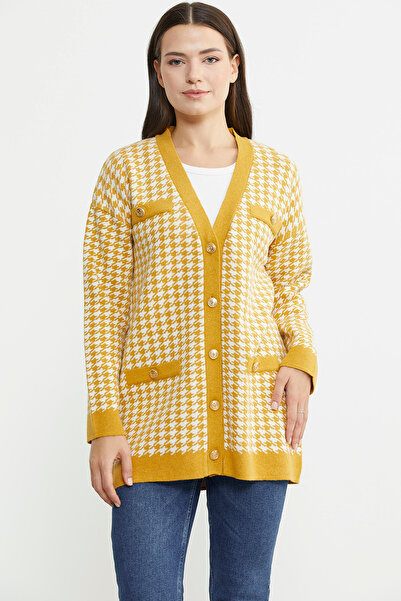 Sementa Оверсайз трикотажний піджак з сонячним мотивом - Казак