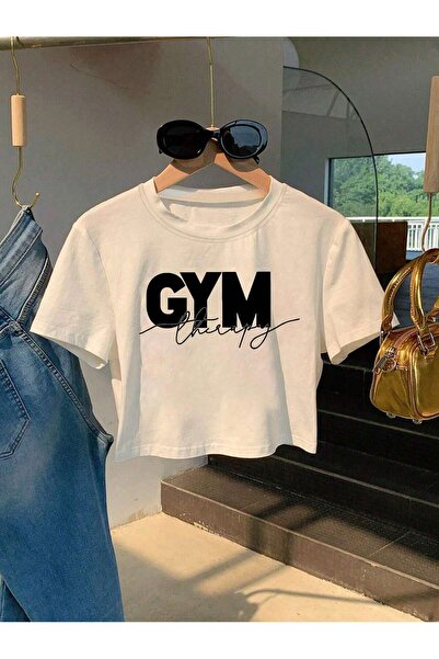 EVIus Tricou cu imprimeu GYM Sportsman pentru femei