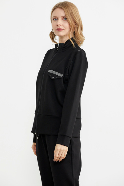 Sementa Stone Detailed Scuba αθλητική φόρμα - Μαύρο