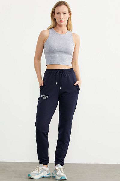 Sementa Pantaloni de sport Jogger bleumarin