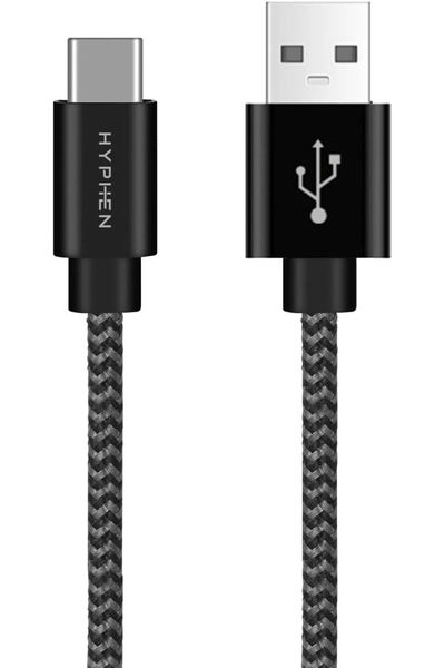 HYPHEN كابل شحن سريع من USB 3.0 إلى Type C بطول 1 متر