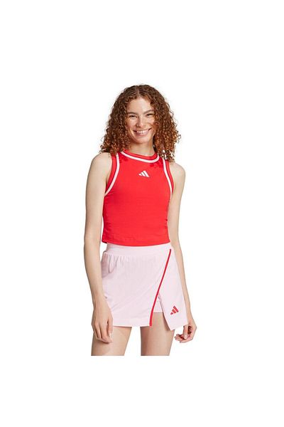 adidas Red Women's T-Shirt W Cb Cro Tk Jg4181