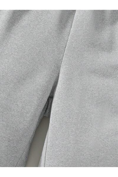 şetakids Gri Düz Renk Çocuk Şort