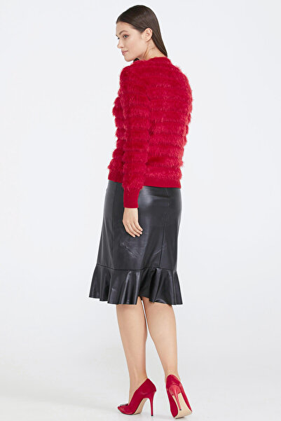 Sementa Women's Knitwear Jacket - Red