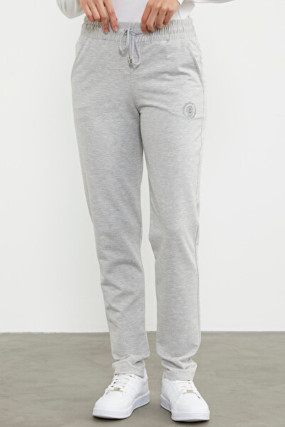 Sementa High Waist Two Thread Sweatpants - Gray