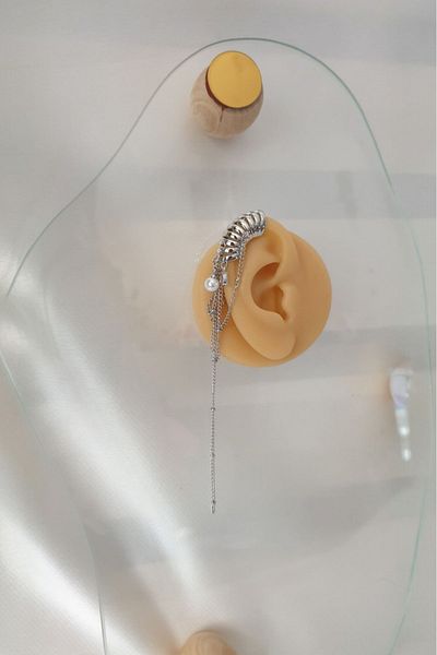 SelinDiamond Compression cartilage earrings