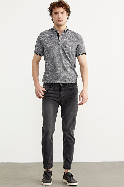 Sam Сірі джинси Slim Fit - з ефектом потертості