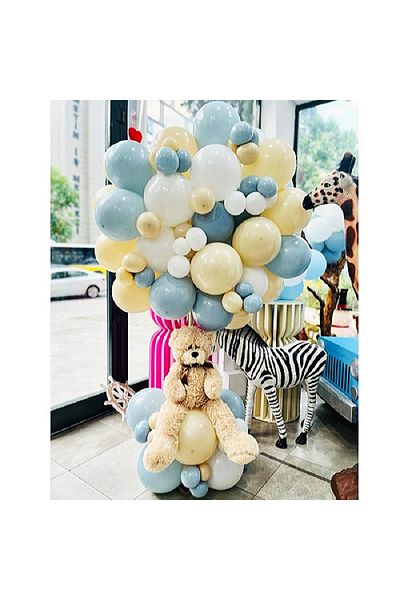 turkuaz parti Hospital Room Round Stand and Balloon Set,Hospital Room Decoration,Circle Stand,Balloon Stand