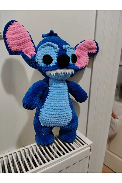 Dodemert Home Stitch Kadife İpten El Örgüsü Amigurumi 35 x 28 cm