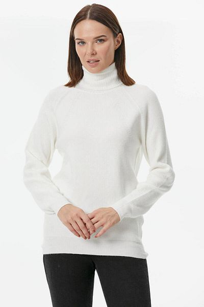 Sementa Full Fisherman Knitwear Sweater - Bone