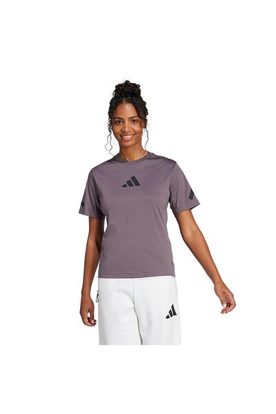adidas Γκρι Γυναικείο T-shirt W Z.n.e. Μπλουζάκι Jc5399