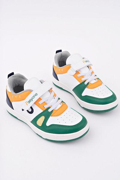pasyone Pantofi sport casual pentru copii verzi